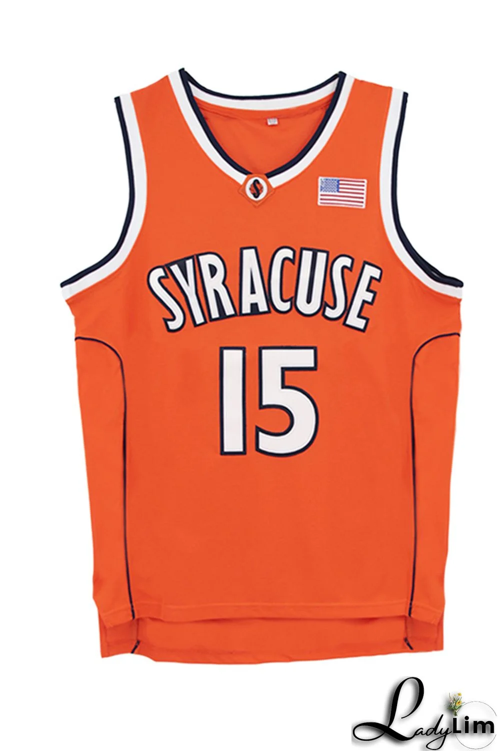 White Fashion Casual Letter Print Patchwork V Neck Vest Dress