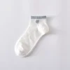 Lovely Bubble Edge White Socks for Girls Women Daily Wear 10 Pairs