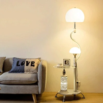 Nordic Desktop Floor Lamp Modern Bedroom Floor Light Living Room Standing Lamp Study LED Stand Light Industrial Decor Luminaire