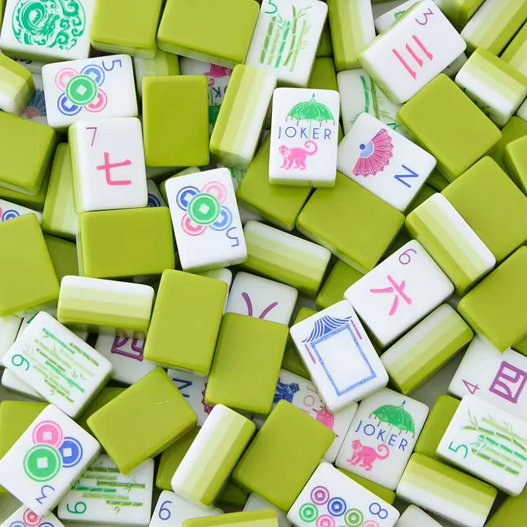 Orchard Green American Mahjong Set 4-Layer &mdash; 160 Tiles