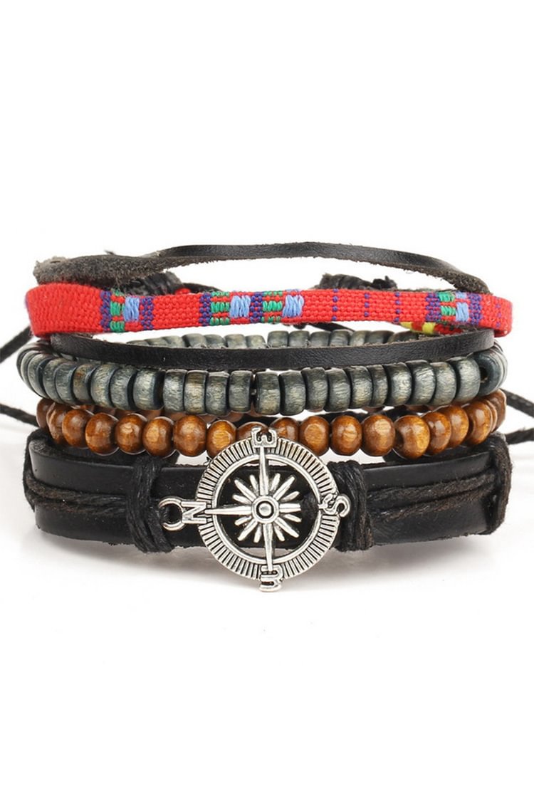 Tiboyz Vintage Pointer Hand Braided Men's Bracelet
