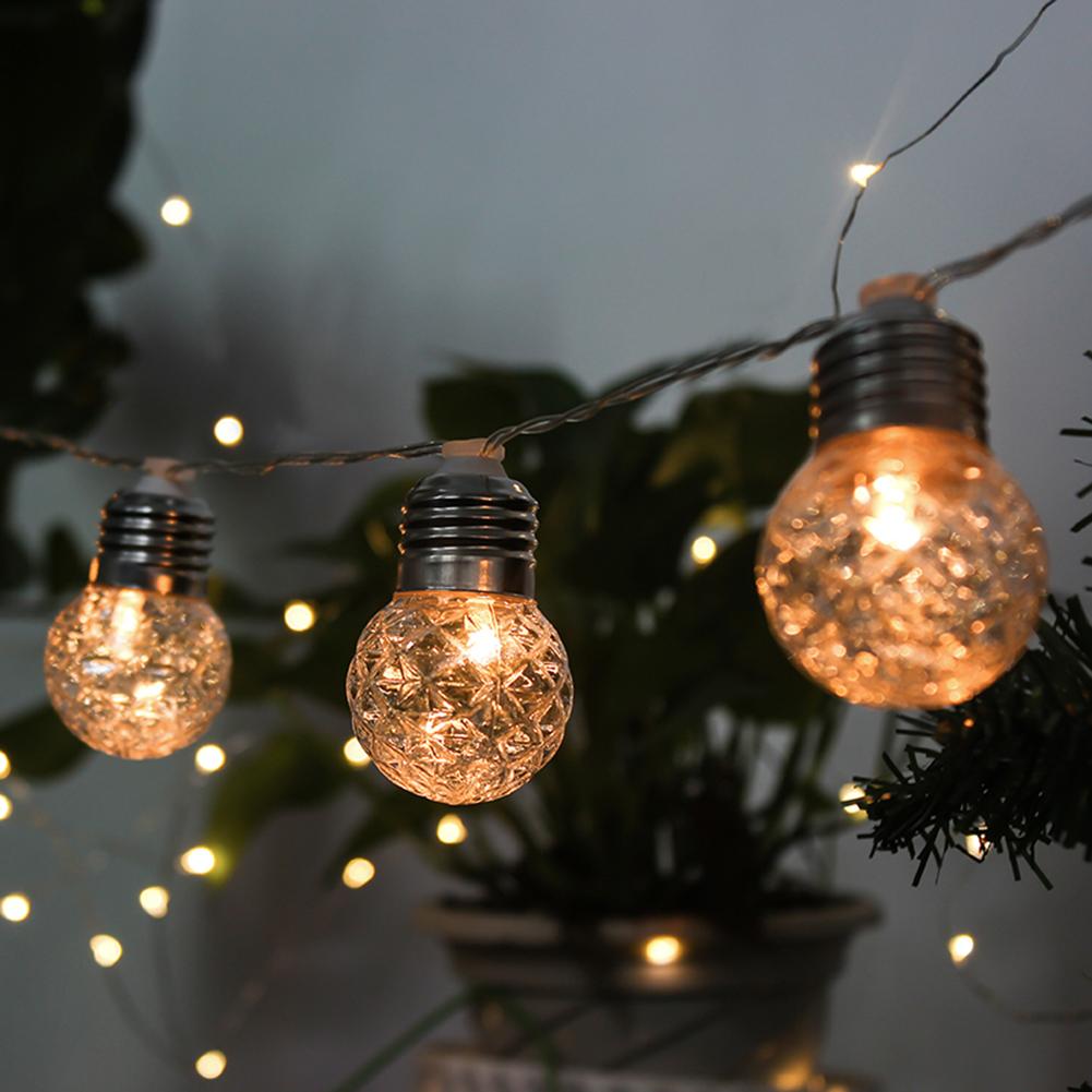 3.8m Solar 10 LED Ball Fairy String Light Lamp for Garden Path Yard Decor от Cesdeals WW