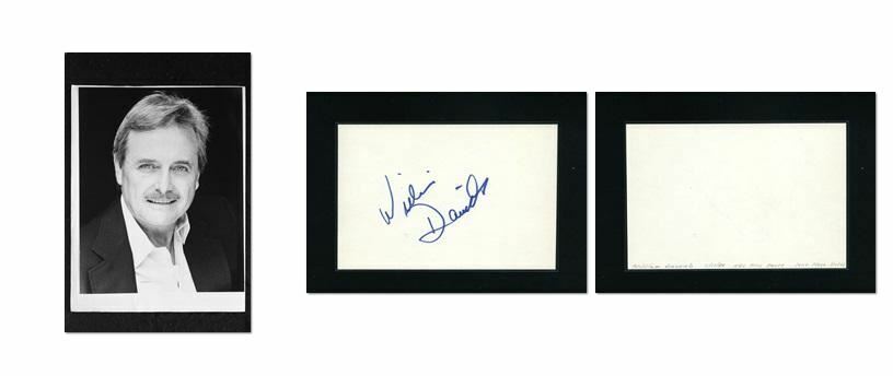 William Daniels - Signed Autograph and Headshot Photo Poster painting set - St. Elsewhere