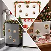 6PCS Snowflake Xmas Set DIY Pearl Diamond Painting Christmas Fridge Magnets, Sparkling Rhinestone Refrigerator Magnet Craft Kit for Home Decor & Gifts