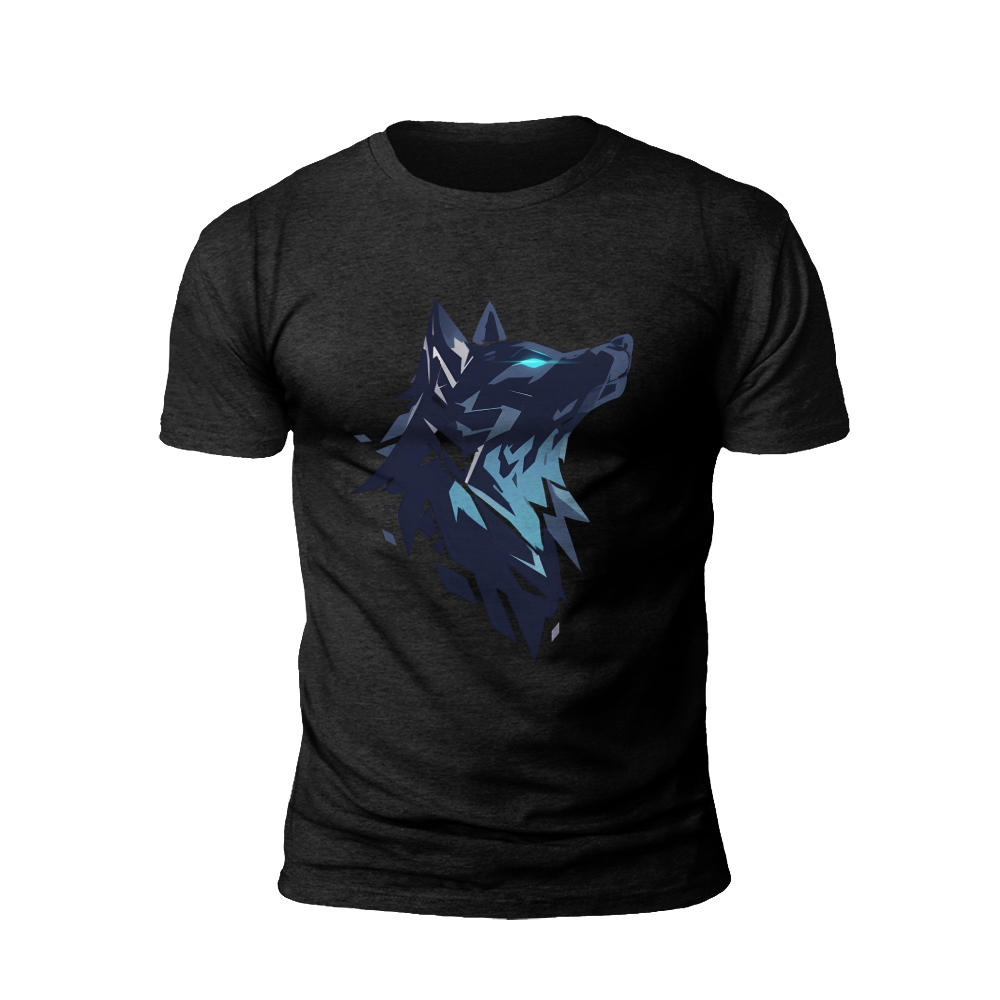 Geometric Wolf T-Shirt