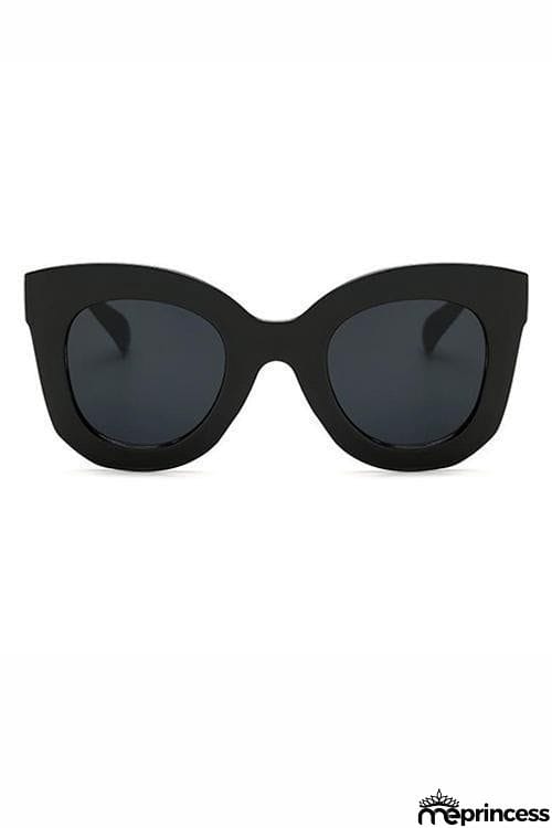 Cool Black Cat Eye Sunglasses