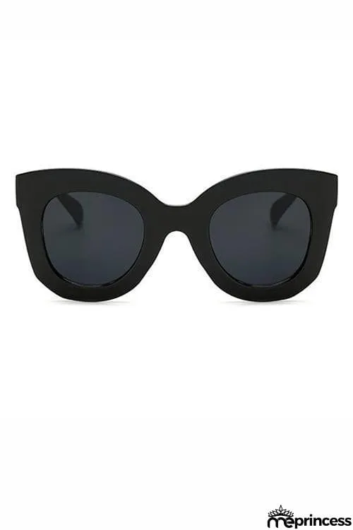 Cool Black Cat Eye Sunglasses
