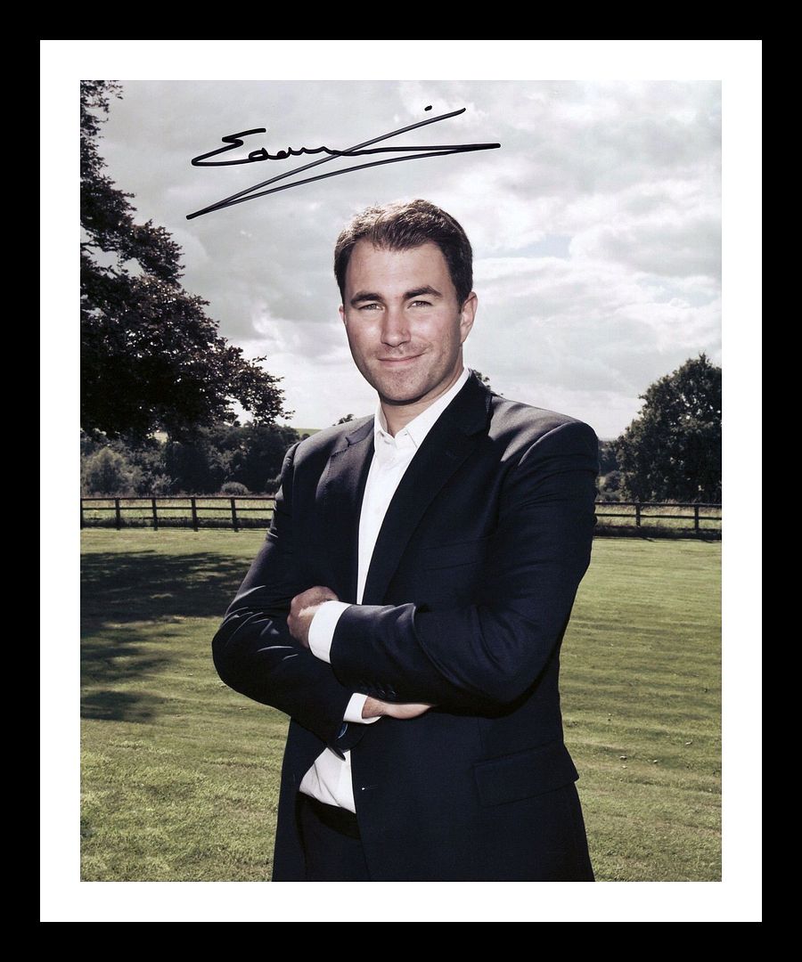 Eddie Hearn Autographed Signed & Framed Photo Poster painting 2