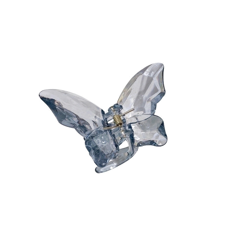 Sweet Butterfly Resin Transparent Hair Clip