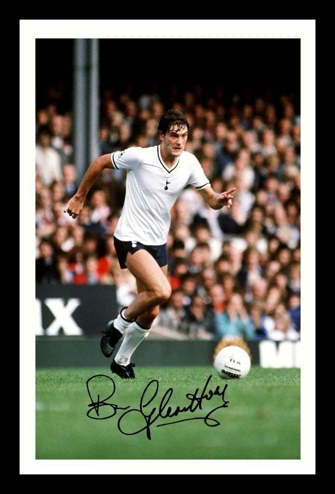 Glenn Hoddle - Tottenham Hotspur Autograph Signed & Framed Photo Poster painting 1