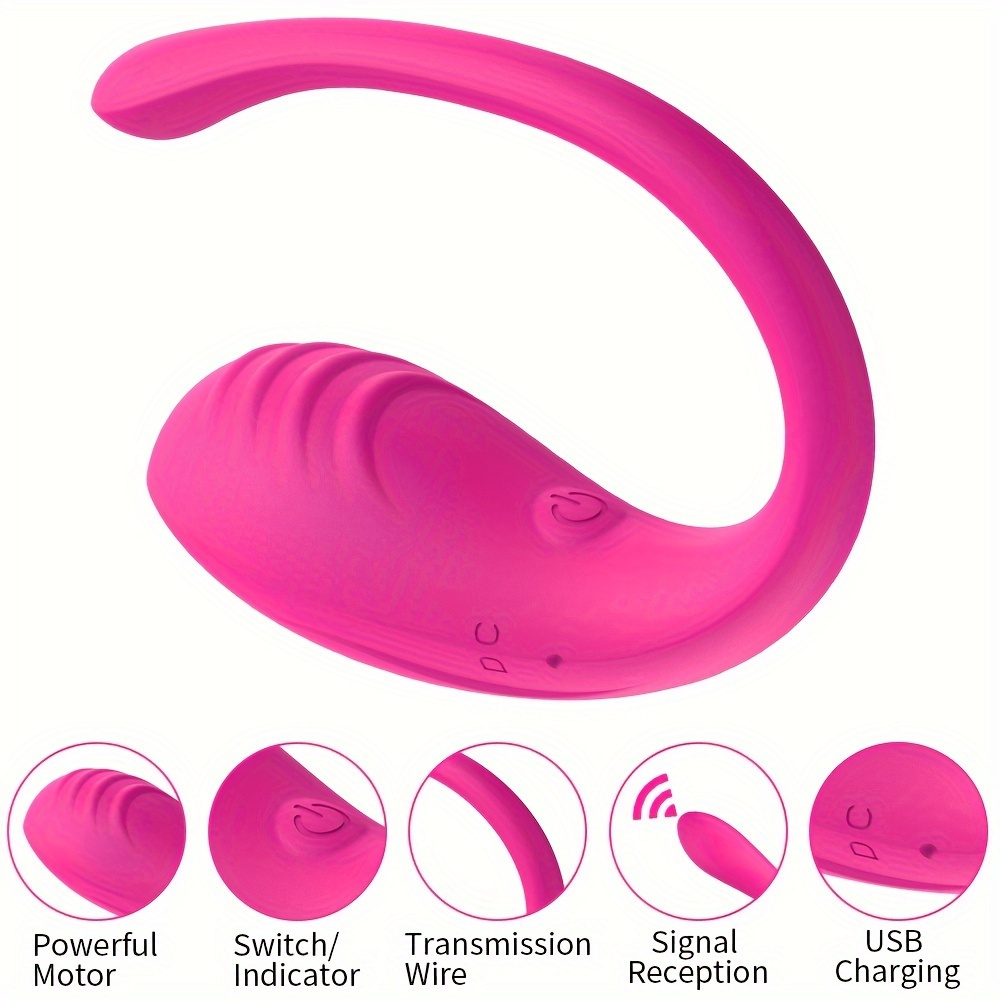 Silicone Wearable G-spot Vibrator with APP Control