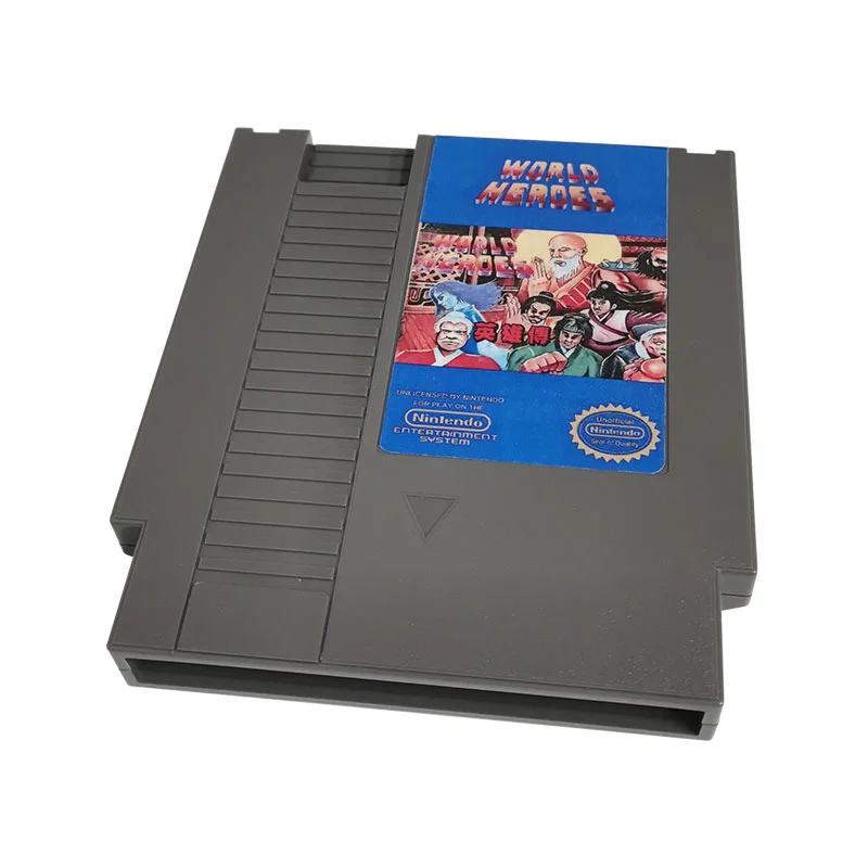 WDRLD HEROES For Nintendo NES - 8 Bit Game Cartridge
