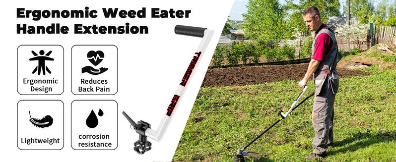 Product Introduction of Upgraded Ergonomic Trimmer Grip, String Trimmer Handle, with Trimmer Shoulder Harness, Weed Eater Handle Extension for Trimming, Weedeater Handle Grip for String Trimmer, Lawn Care and Landscaping 0