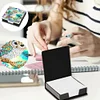 (US Local)Owl Diamond Painting Memo Pad Holder with 160 Sheets of Paper for DIY Art Craft