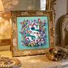 Butterfly Flower S 5D Partial Drill DIY Diamond Painting Kit 30*30cm