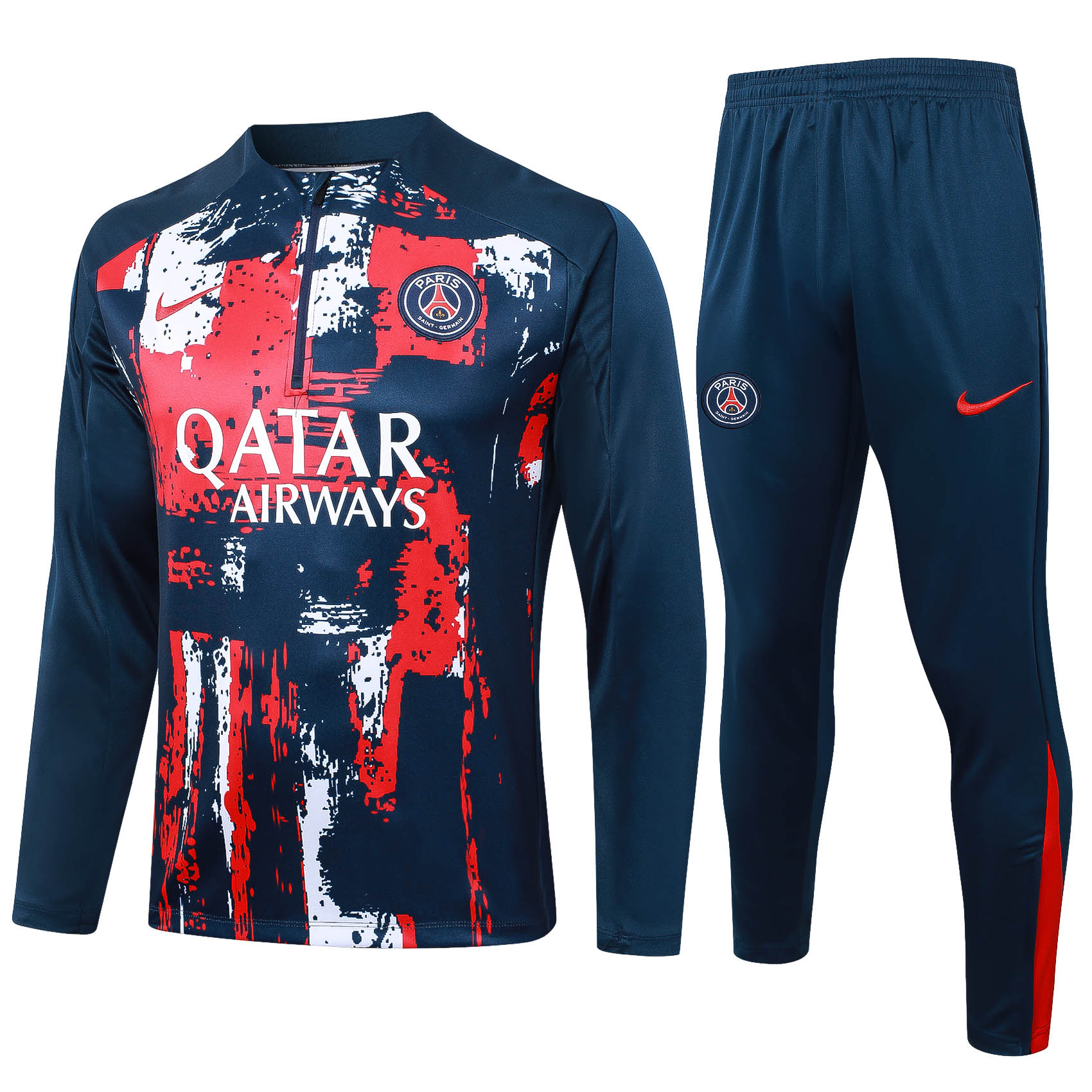 2024-2025 PSG Paris Saint-Germain Training Suit Football Shirt 1:1 Thai Quality- Maxi Kit