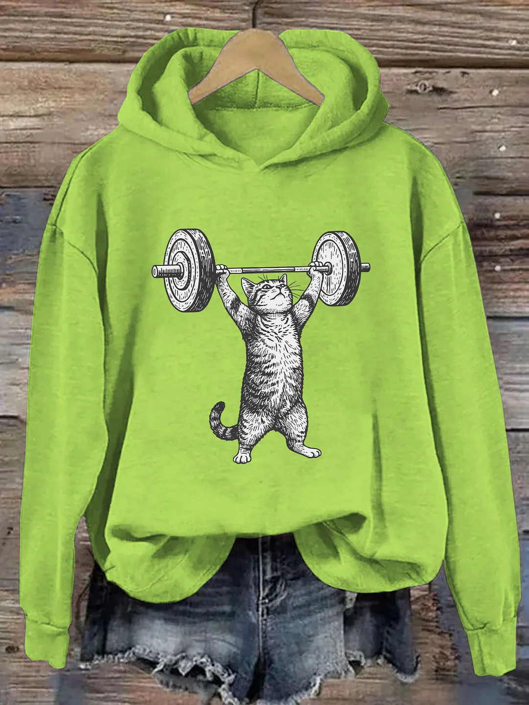 Funny Cat Gym Hoodie