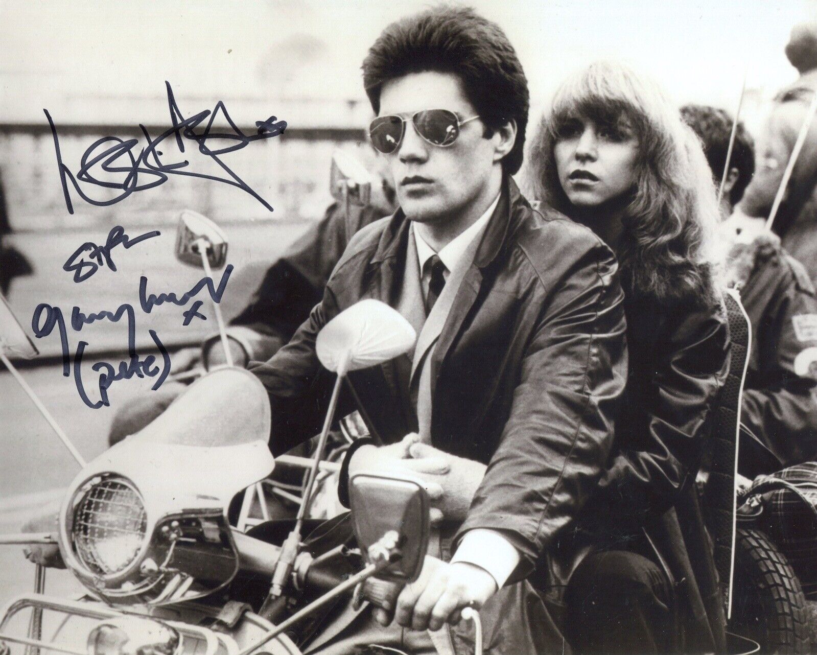 Garry Cooper and Leslie Ash signed QUADROPHENIA 8x10 Photo Poster painting UACC DEALER SIGNING