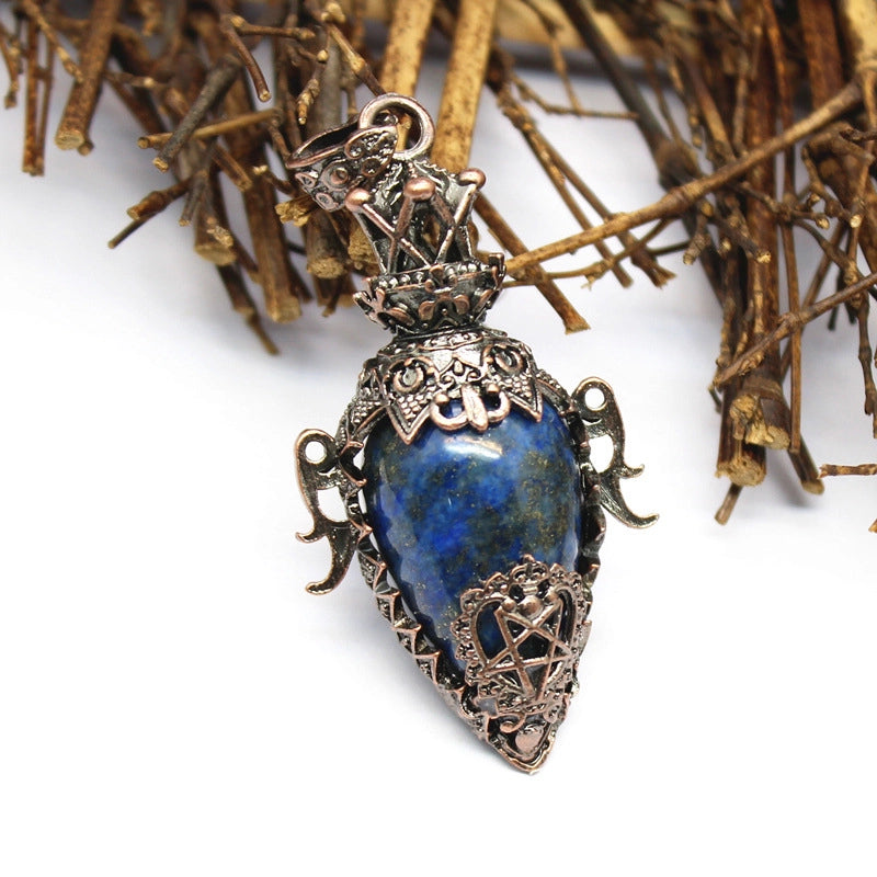 1 Piece Natural Stone Geometric Pendant Jewelry Accessories