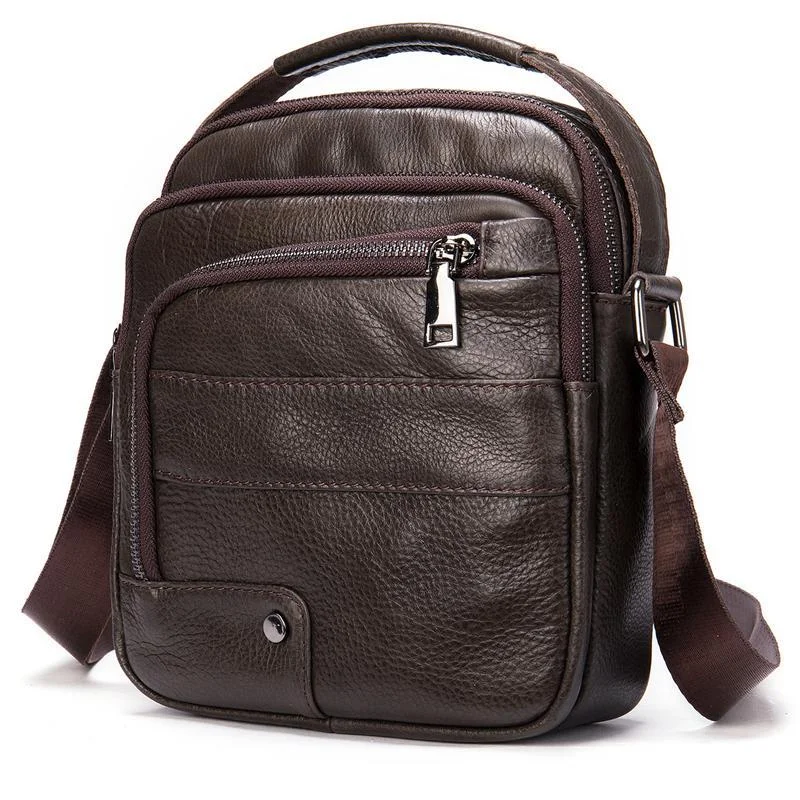 Unique Design Soft Leather Casual Shoulder Bag Durable Crossbody Bag