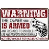 (Multi Style)Warning - Vintage Metal Signs(8*12Inch) - Warning