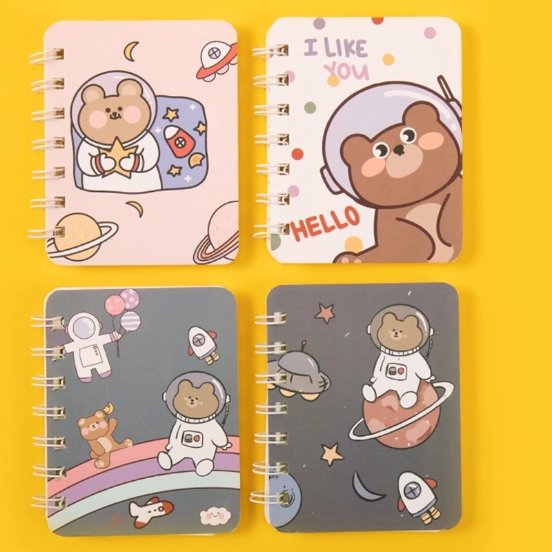 A7 Flip Coil Notebook Student Small Pocket Mini Portable Office Notepad Random 1 Piece