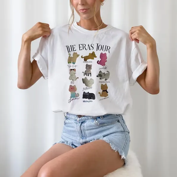 The Eras Tour Cat Version Shirt
