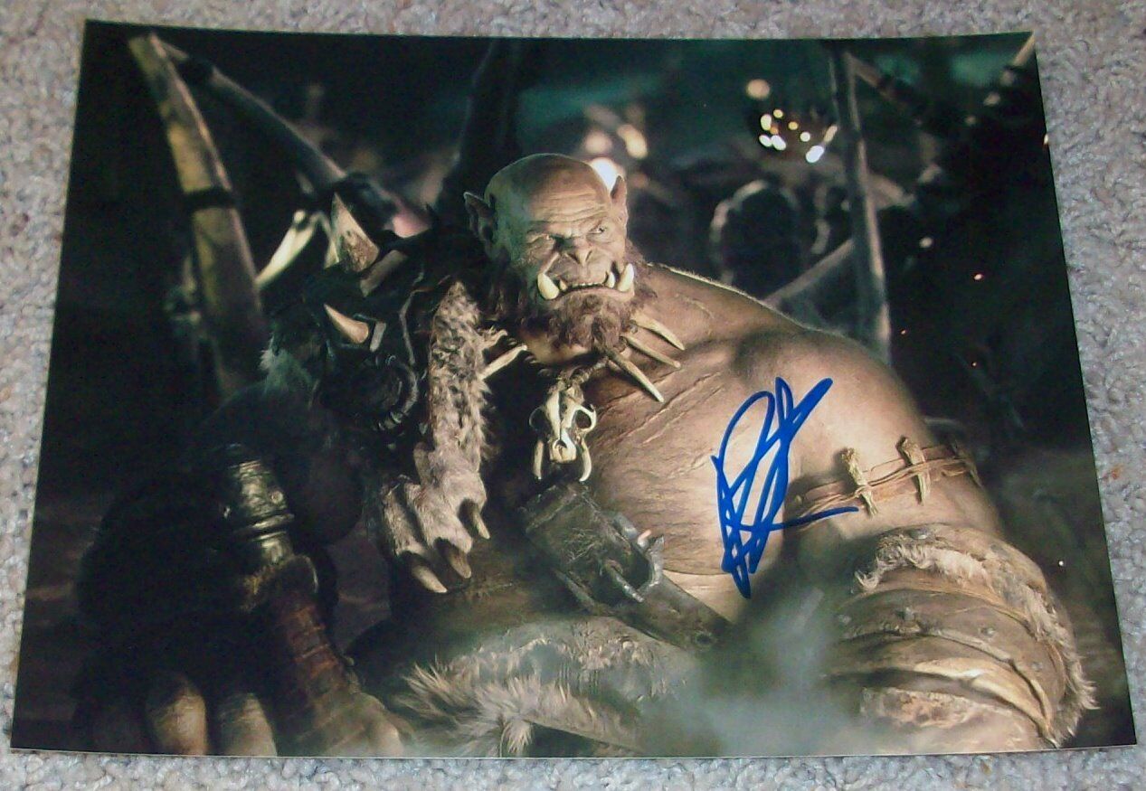 ROBERT KAZINSKY SIGNED AUTOGRAPH WARCRAFT ORIGRIM 8x10 Photo Poster painting w/EXACT PROOF