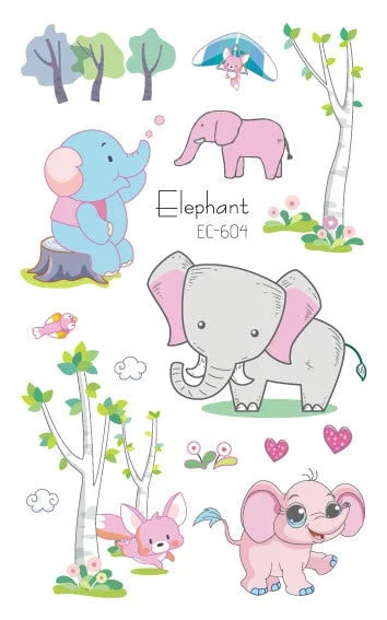 Cool Cartoon Temporary Red Card Tattoo Sticker for Boy Child Tattoo Kids Body Art Water Transfer Fake Tattoo Decals 120*75mm