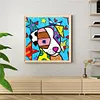 uk.everydayedeals (Limited Stock)Paint By Number - Oil Painting -  Cartoon Dog (40*40Cm)