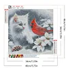 Diamond Painting - Full Round Drill - Cat Cardinal(Canvas|40*40cm)