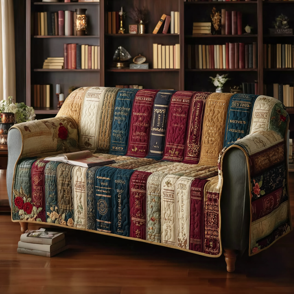 Story Portal Quilted Sofa Cover NCU0DK11174 everthome