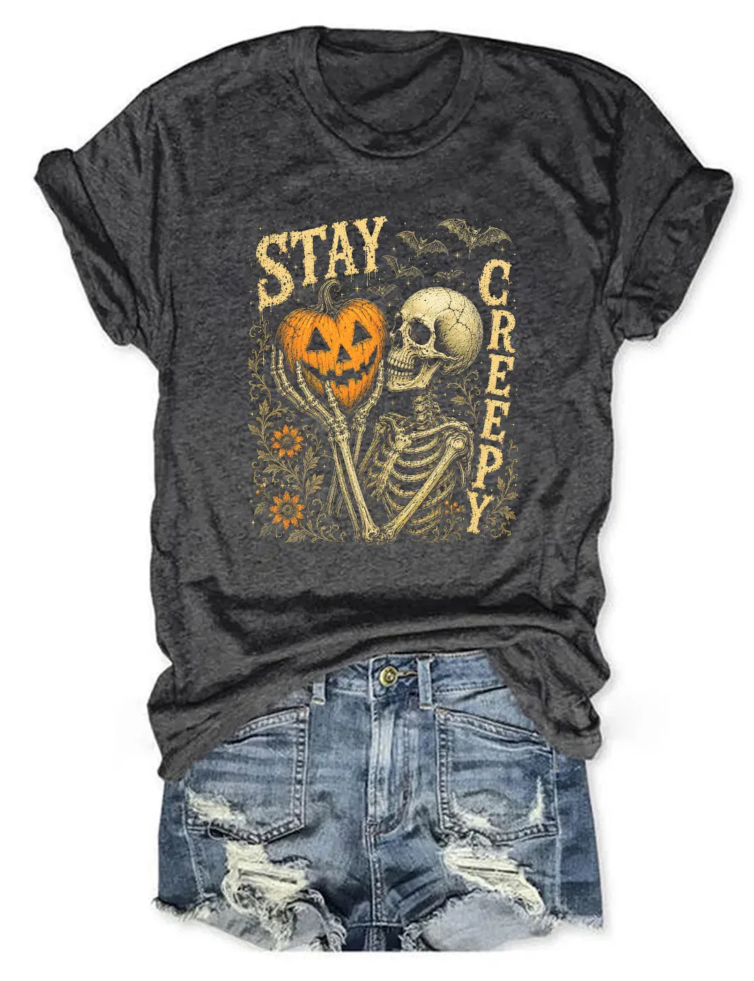 Stay Creepy Skeleton T-shirt