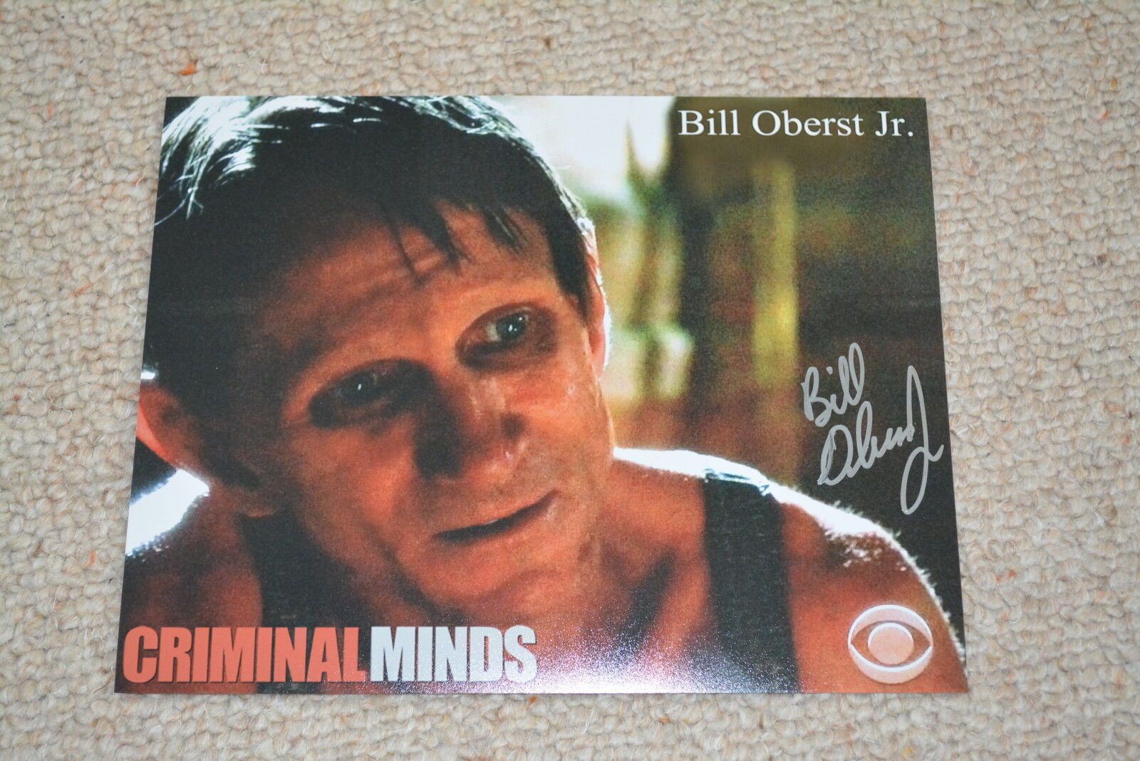 BILL OBERST JR. signed autograph In Person 8x10 20x25 cm CRIMINAL MINDS