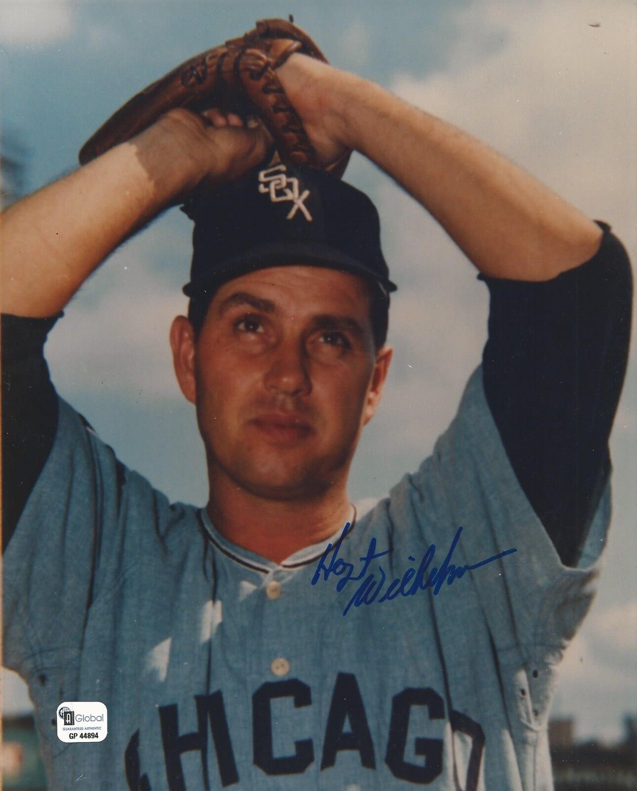 Hoyt Wilhelm Chicago White Sox signed 8x10 Photo Poster painting GAI Cert# GP44894