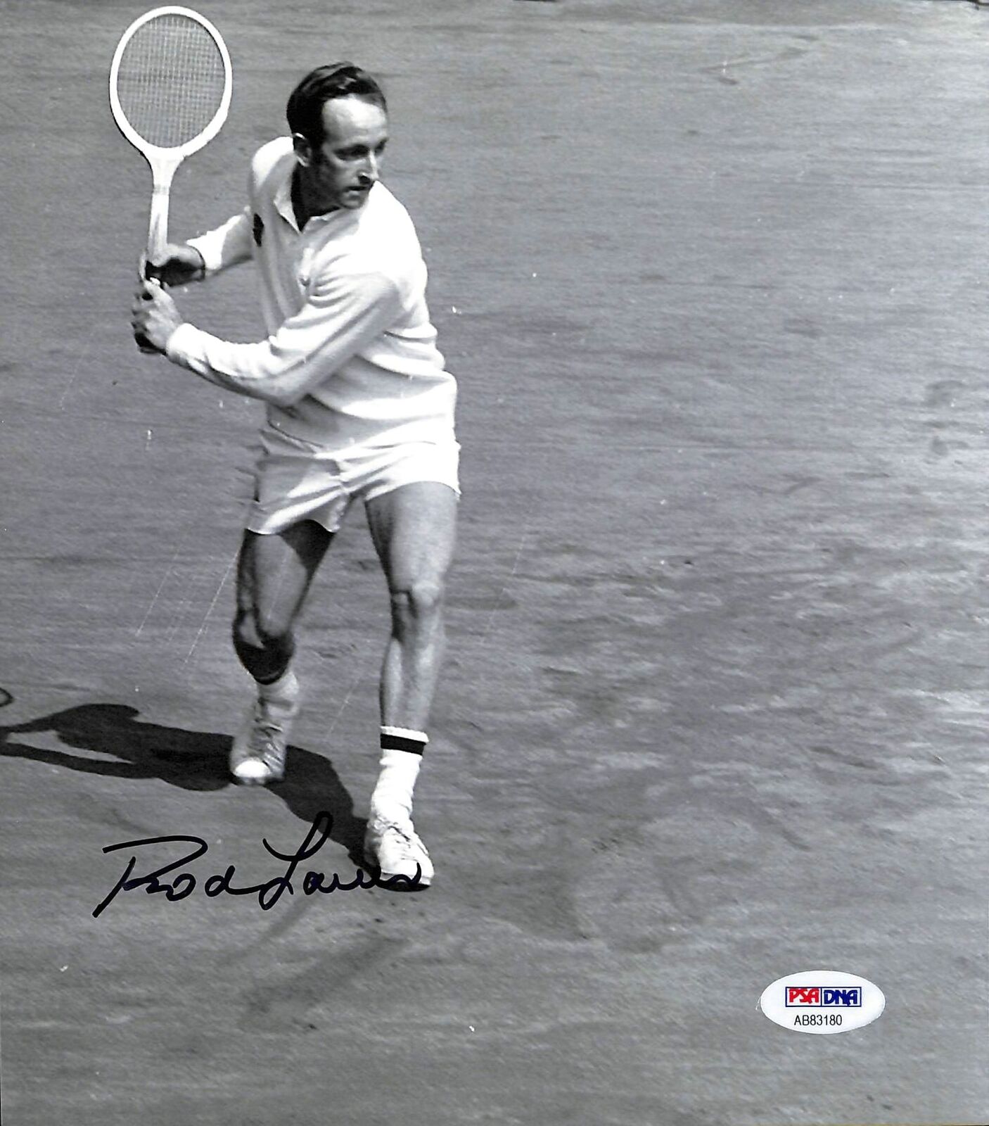 Rod Laver Tennis Authentic Signed 8x10 Photo Poster painting Autographed PSA/DNA 6