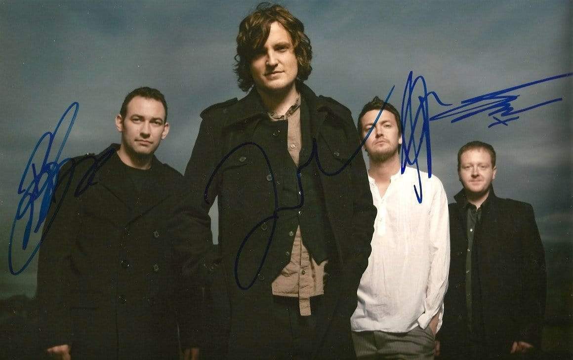 Starsailor BRITPOP BAND autographs, In-Person signed Photo Poster painting