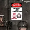 Intrusion Warning Sign - Vintage Metal Signs - 20*30cm/30*40cm - Warning