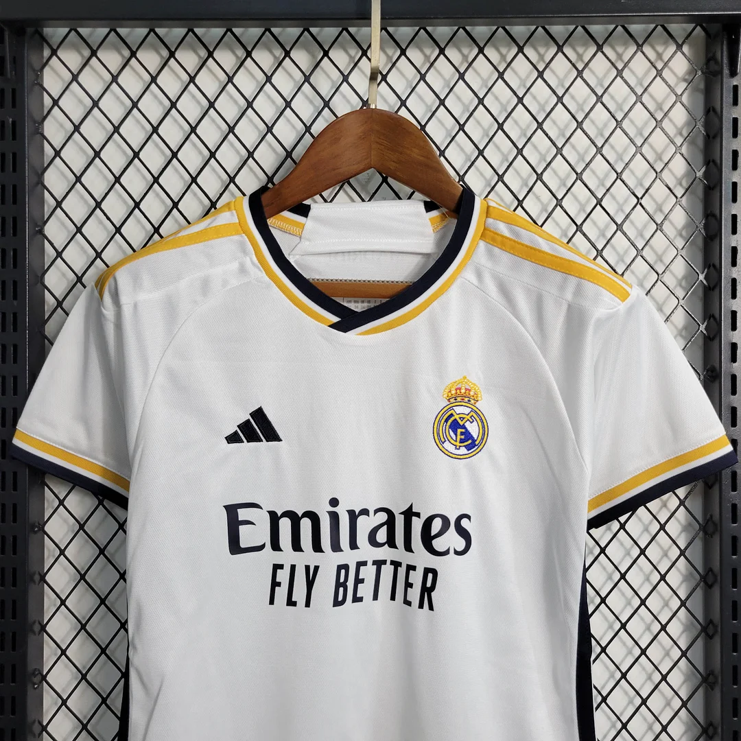 2023/2024 Real Madrid Home Football Shirt Kids Size