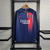 2023/2024 Long Sleeve PSG  Home Football Shirt