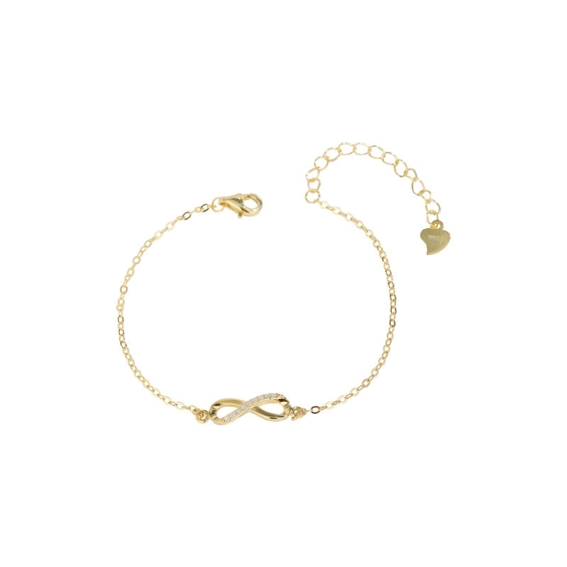 925 Sterling Silver Cable Chain Bracelets Minimalist