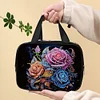 DIY Blume Diamant Kunst Strass Make-up Tasche Transparent PVC Aufbewahrungspack Geschenk