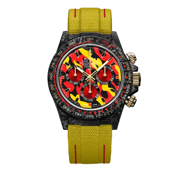 ROLEX Diw Daytona military yellow 40mm oyster black【Free Shipping】