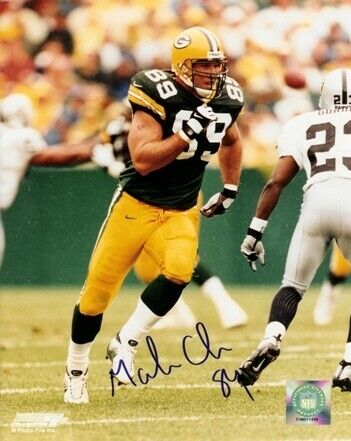 Mark Chmura Signed - Autographed Green Bay Packers 8x10 inch Photo Poster painting + RDM COA