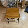Outdoor folding chairs for camping, picnics, outdoor height-adjustable table
