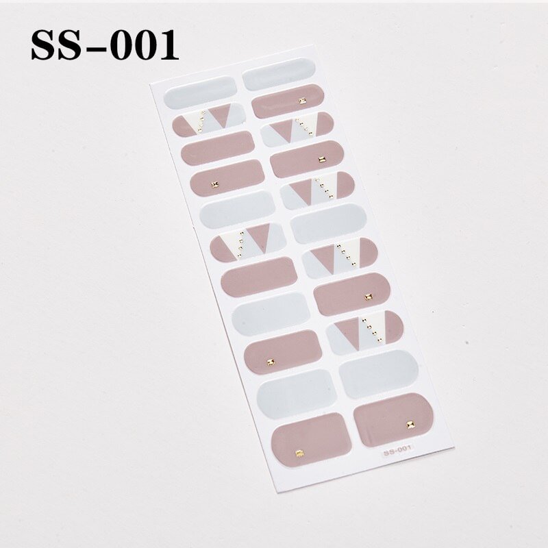 Agreedl Hot Selling Full Cover Nail Wraps Stickers Snowfalke Manicure Glitter Fashionable Design Ongles Nail Art Decoration