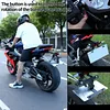 Electric Motorcycle License Plate Mount for CFMOTO 450SR 450NK 450MT 675NK Universal License Plate Holder Adjustable 160-Degree Rotation