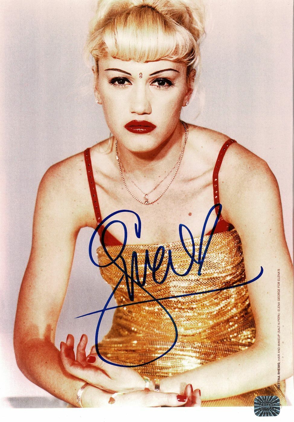 Gwen Stefani signed autographed Photo Poster painting! AMCo! 14015