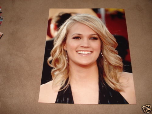 Carrie Underwood Sexy Live Promo 8x10 Color Music Photo Poster painting