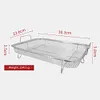Stainless Steel French Fries Basket Square Frying Colander Air Fryer Accessories